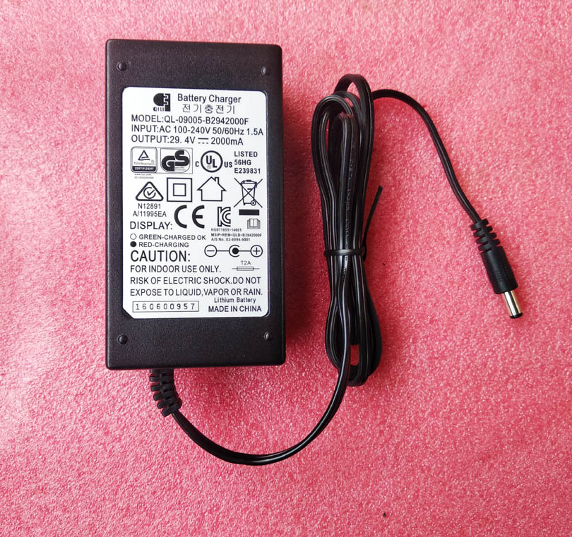 *NEW* QL-09005-B2942000F 29.4V 2000mA AC DC Adapter POWER SUPPLY